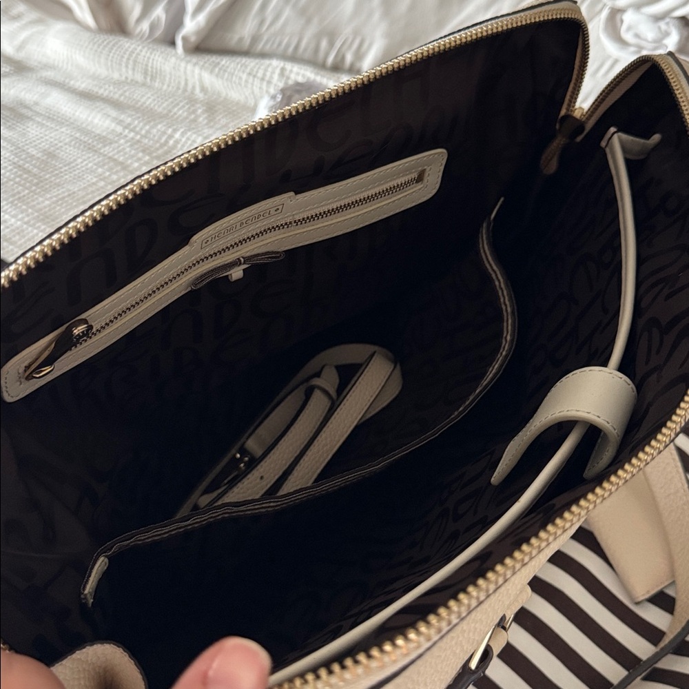 Henri Bendel Noho Leather Briefcase - Picture 7 of 10